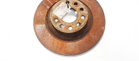 Audi A6 S6 C6 4F Rear brake disc neventiliuojamas