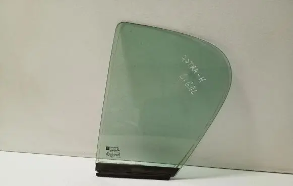 Rear vent window glass