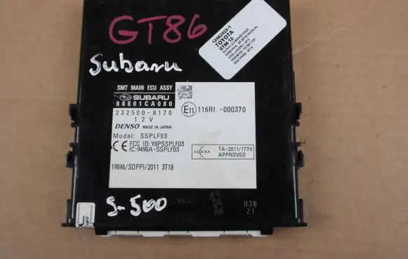 Toyota GT 86 Other control units/modules 88801CA080