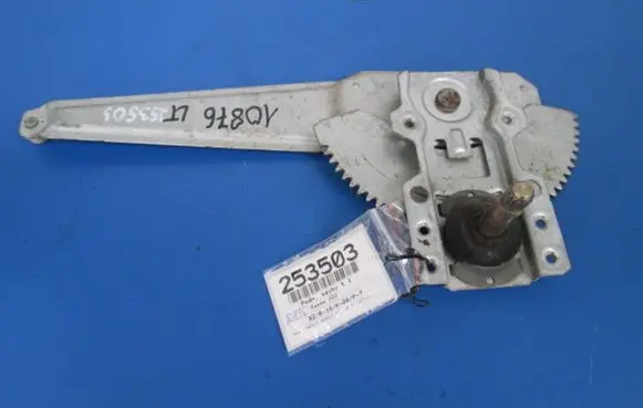Mazda 323 Rear door window regulator with motor
