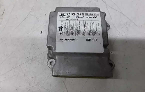 Volkswagen Golf Plus Airbag control unit/module 1K0909605N
