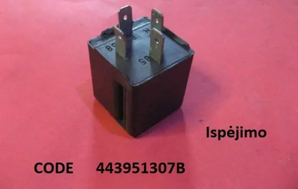 Volkswagen Scirocco Other relay 443951307B