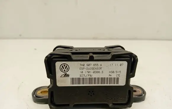 Volkswagen Golf V ESP acceleration yaw rate sensor 7H0907655A DC37L17E8U 10170103663