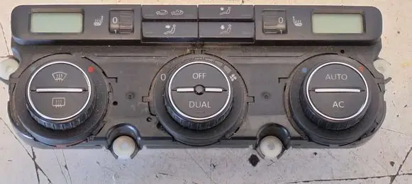 Volkswagen PASSAT B6 Climate control unit 3C0907044DK SW0909 5HB01010661
