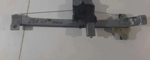 Renault Zoe Front window lifting mechanism without motor 128001471B 302262B