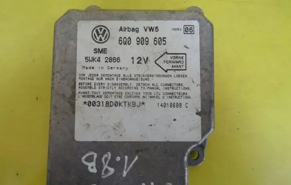 Volkswagen Sharan Airbag control unit/module 6Q0909605 5WK42866