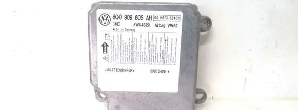 Volkswagen Caddy Airbag control unit/module 6Q0909605AH