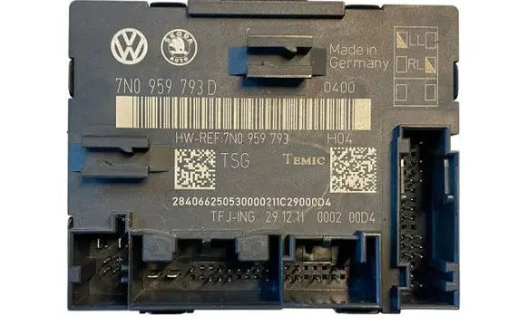 Skoda Yeti (5L) Door control unit/module 7N0959793D 7N0959793
