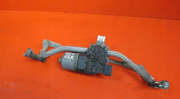 Peugeot 207 Front wiper linkage and motor 9650380780