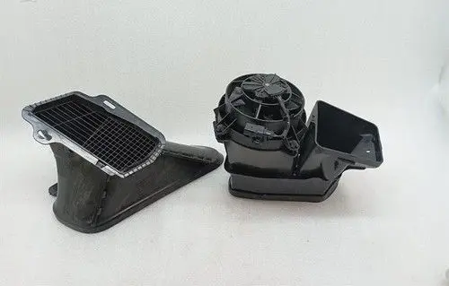 Porsche 718 Cayman 982 982c Radiator cooling fan shroud 98150465805