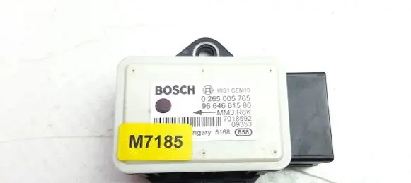 ESP acceleration yaw rate sensor