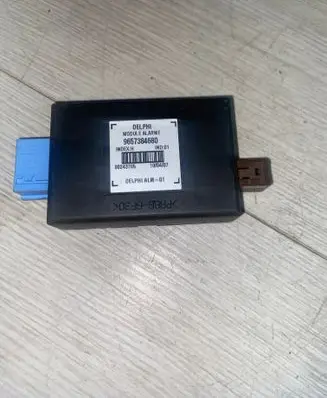 Peugeot 407 Alarm control unit/module 9657384680 00243705
