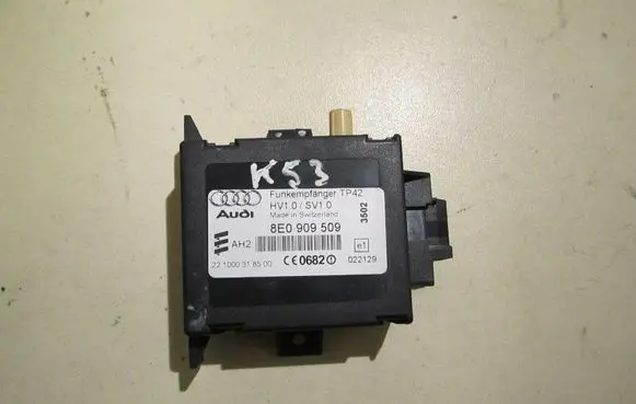 Audi A4 S4 B6 8E 8H Auxiliary heating control unit/module 8E0909509