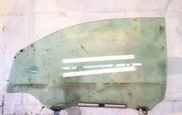 Toyota Yaris Front door window glass four-door
