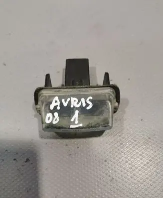 Toyota Auris 150 Number plate light