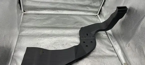 Cabin air duct channel