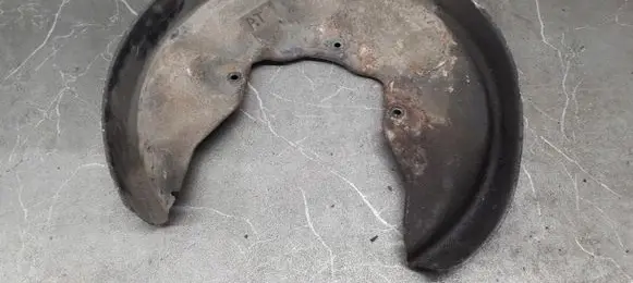 Audi A8 S8 D3 4E Rear brake disc plate dust cover 4e0615611a