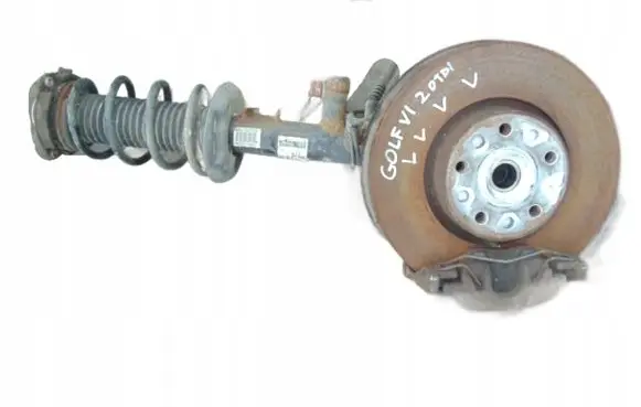 Volkswagen Golf VI Front wheel hub spindle knuckle 1T0413031HC