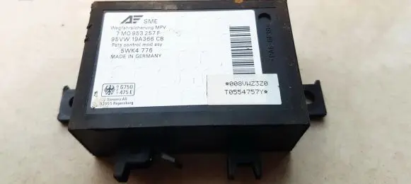 Volkswagen Sharan Immobilizer control unit/module 7M0953257F 95vw19a366cb