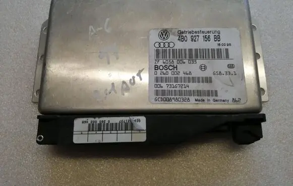 Audi A6 S6 C5 4B Gearbox control unit/module 4B0927156BB 0260002468 73167214