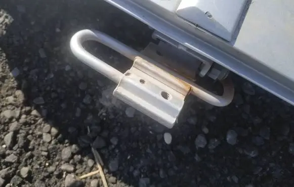 Audi A4 S4 B6 8E 8H Rear door lower hinge as2