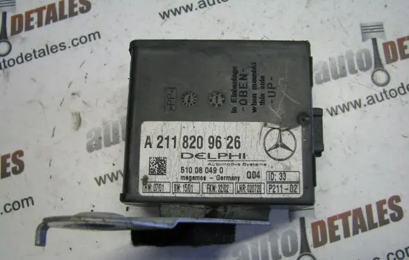 Mercedes-Benz E W211 Alarm control unit/module A2118209626