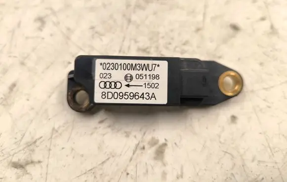 Audi A4 S4 B5 8D Airbag deployment crash/impact sensor 8D0959643A 0230100M3WU7 051198
