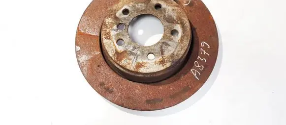 BMW 5 E60 E61 Rear brake disc ventiliuojamas