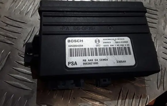Citroen C3 Picasso Parking PDC control unit/module 0263004204 9663821680 6002JC0860