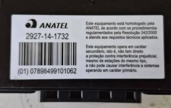 Opel Ampera- E Keyless (KESSY) go control unit/module 2927141732 0789849910106