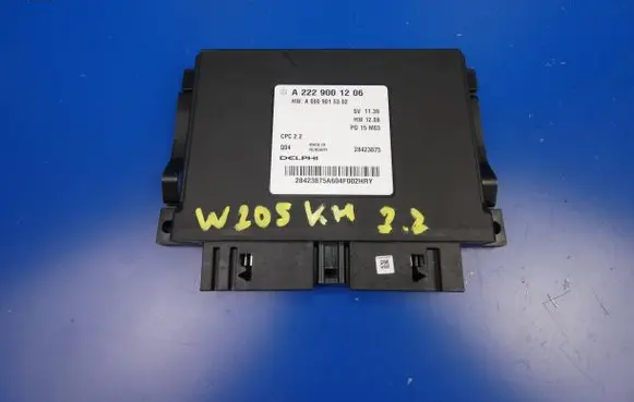 Mercedes-Benz C W205 Gearbox control unit/module A2229001206 A0009015302 28423875