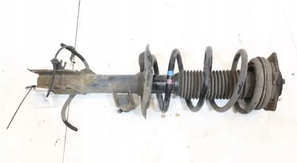 Front shock absorber with coil spring