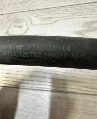 BMW 5 F10 F11 Engine coolant pipe/hose 7809819 126782148378