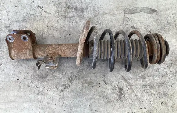 Citroen C4 Grand Picasso Front shock absorber with coil spring