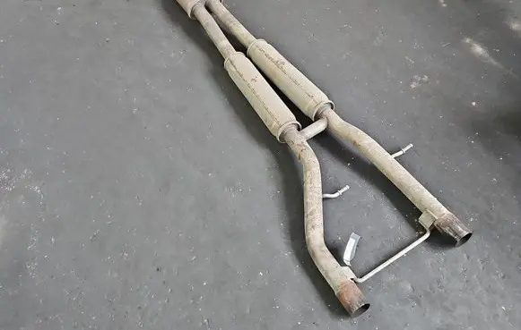 Jaguar XF X250 Muffler/silencer 9X23-5212-BB IMPRK1464720