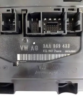 Volkswagen PASSAT B7 Comfort/convenience module 3aa959433
