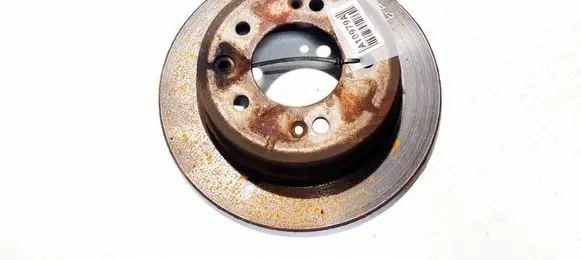 Hyundai i30 Rear brake disc neventiliuojamas
