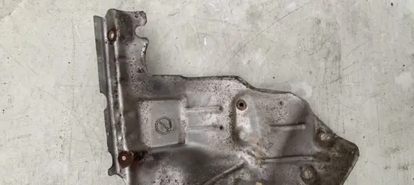 Heat shield in engine bay
