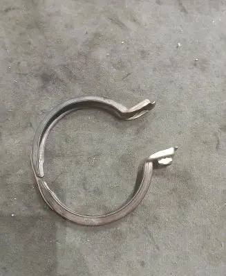 BMW 5 F10 F11 Muffler pipe connector clamp 7620508