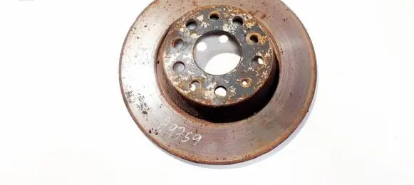 Skoda Superb B6 (3T) Rear brake disc neventiliuojamas