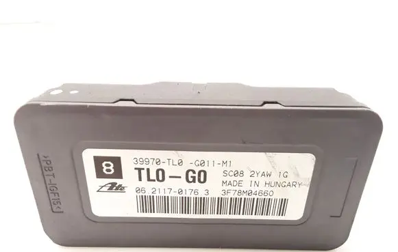 ESP acceleration yaw rate sensor