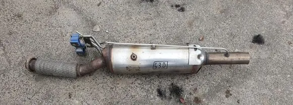 Peugeot 508 Catalyst/FAP/DPF particulate filter PSA