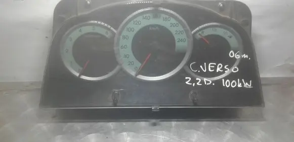 Toyota Corolla Verso E121 Speedometer (instrument cluster) 838000F090 MB2574303100
