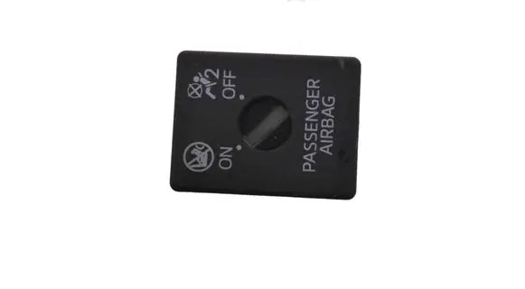 Passenger airbag on/off switch