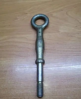 Towing hook eye