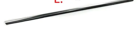 Audi A4 S4 B9 8W Rear door glass trim molding 8W0853763E 44604 8W0853763