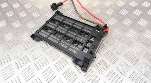 Electric cabin heater radiator
