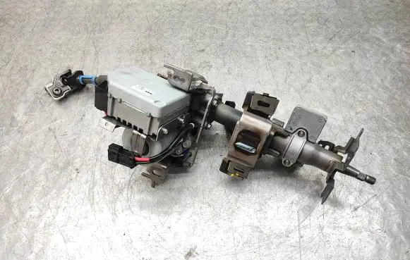 Steering wheel axle set
