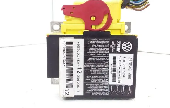 Volkswagen PASSAT B6 Airbag control unit/module 3C0909605F 391121