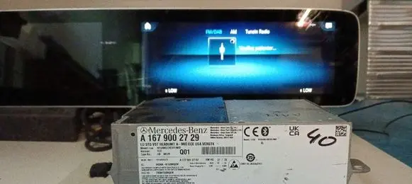 Mercedes-Benz A W177 Radio/CD/DVD/GPS head unit A1679002729